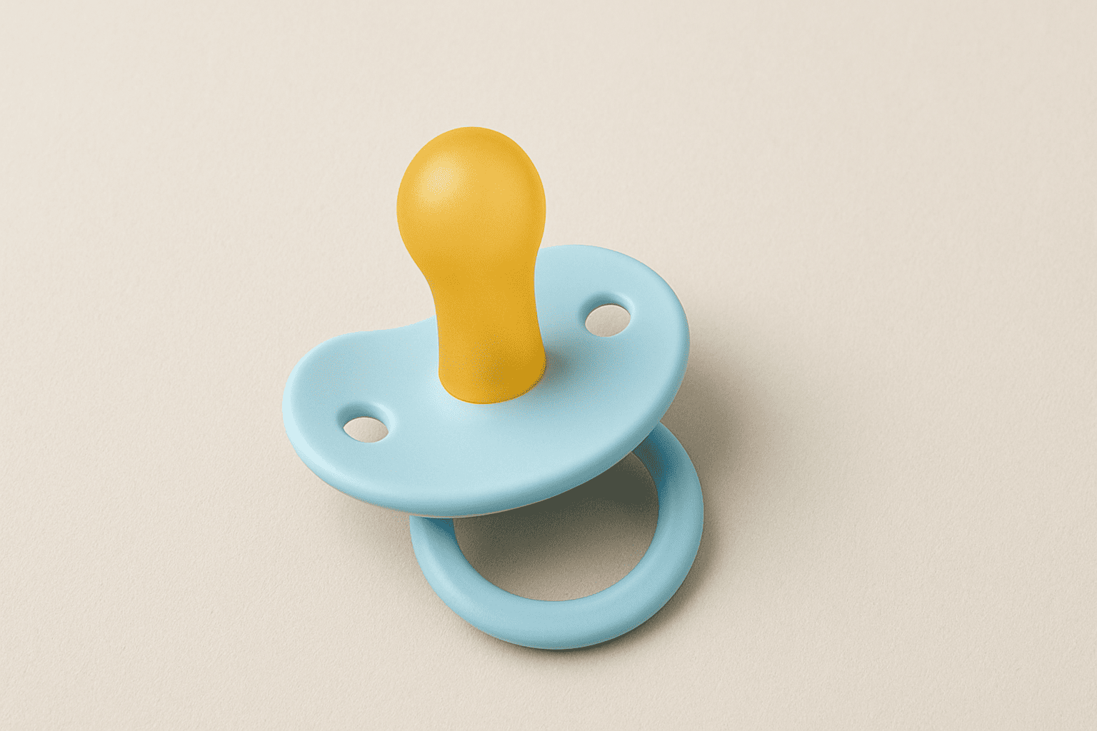 Obraz pokazujący smoczek dla dziecka