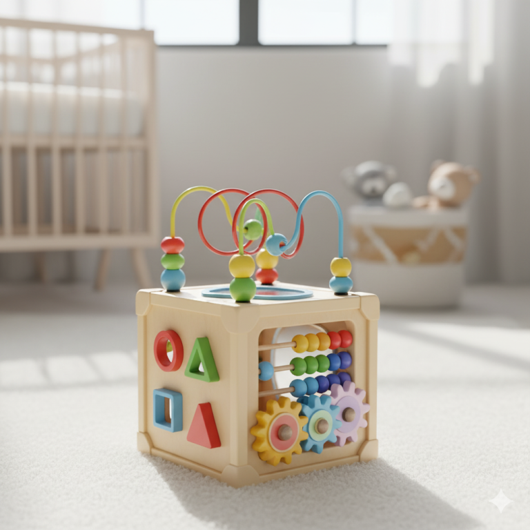 Obraz pokazujący zabawkę dla rocznego dziecka