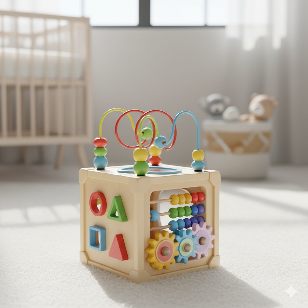 Obraz pokazujący zabawkę dla rocznego dziecka